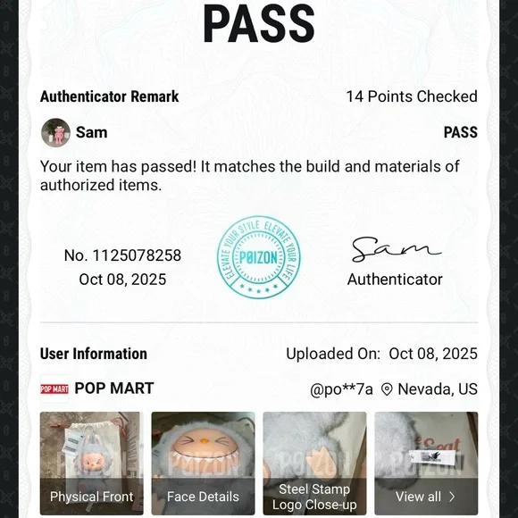 Pop Mart Labubu The Monsters Have a Seat HEHE Vinyl Plush Authenticated - Picture 2 of 15